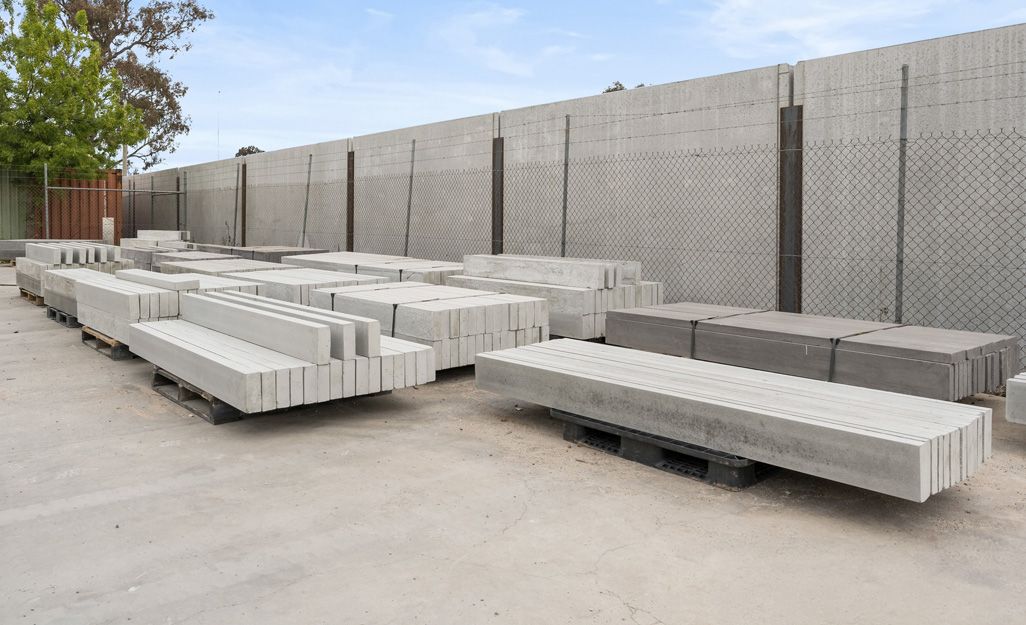 Concrete Sleepers at Mini Cretes Albury Wodonga