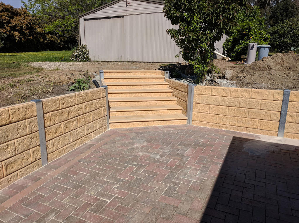 Pavers & Sleepers at Mini Cretes Albury Wodonga
